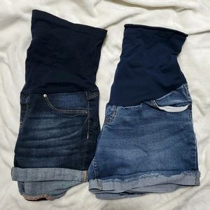 Maternity shorts